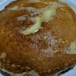 Hot Spot 51 - Buttermilk pancakes. An option with breakfast meals. Good size, thick and fluffy.