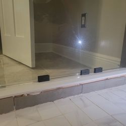 Tile on wood, no insulation and attached with uneven minimal "icing??" not sure.