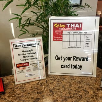 Spicy Thai - Frequent dining and gift certificates available. - Thai Near Me - Provo, Utah Spicy Thai - Frequent dining and gift certificates available. - Thai Near Me - Provo, Utah