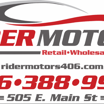 Rider Motors - Used Car Dealers Near Me - Bozeman, Montana Rider Motors - Used Car Dealers Near Me - Bozeman, Montana