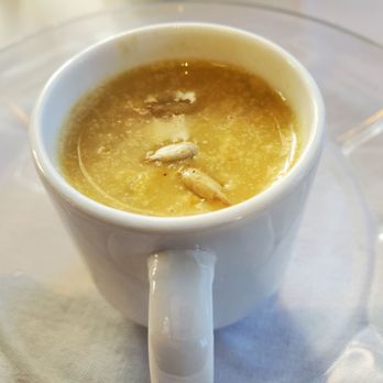 Boulder Dushanbe Teahouse - Butternut squash soup, with a hint of curry - Tea Rooms Near Me - Boulder, Colorado Boulder Dushanbe Teahouse - Butternut squash soup, with a hint of curry - Tea Rooms Near Me - Boulder, Colorado