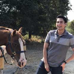 Rollin F Ranch - Me with Pete