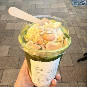 Ceré Tea - Banana Pudding Matcha Einspanner - Coffee & Tea Near Me - Burlingame, California Ceré Tea - Banana Pudding Matcha Einspanner - Coffee & Tea Near Me - Burlingame, California