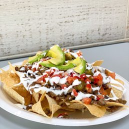 Nachos Asada @tiffhuangry Nachos Asada @tiffhuangry