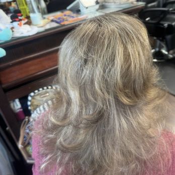 Hair Topics - Sara did my moms hair - Hair Salons Near Me - Palmdale, California Hair Topics - Sara did my moms hair - Hair Salons Near Me - Palmdale, California