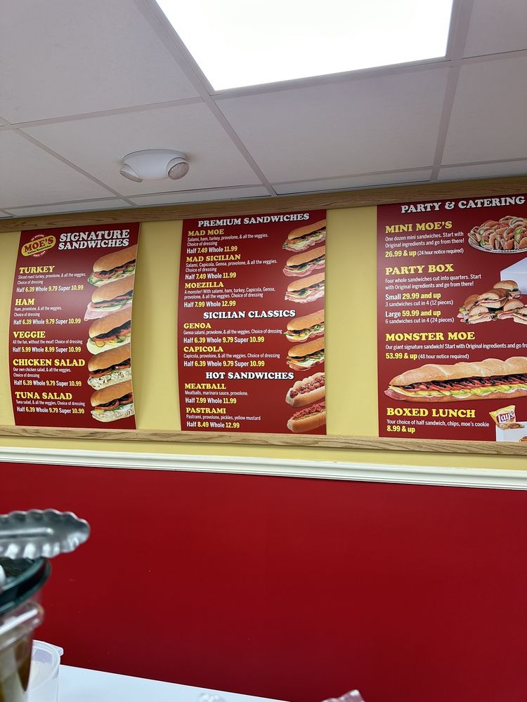 MOE’S ITALIAN SANDWICHES DOVER Updated October 2024 10 Photos