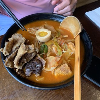 Marumen - Braised Short Rib Ramen with added fried shittake mushrooms - Ramen Near Me - Fairfax, Virginia Marumen - Braised Short Rib Ramen with added fried shittake mushrooms - Ramen Near Me - Fairfax, Virginia