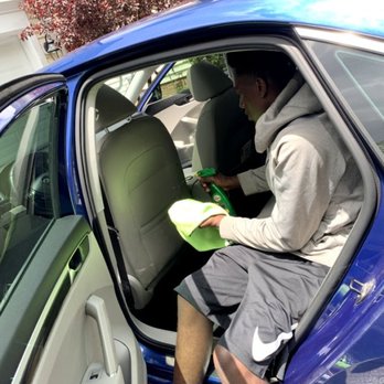 Danielson Detailing - Dan from Danielson Detailing cleaning my car! - Auto Detailing Near Me