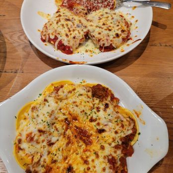 Olive Garden Italian Restaurant - Baked ravioli w/meat sauce and chicken parm. Both were yummy - Italian Near Me - Augusta, Georgia Olive Garden Italian Restaurant - Baked ravioli w/meat sauce and chicken parm. Both were yummy - Italian Near Me - Augusta, Georgia