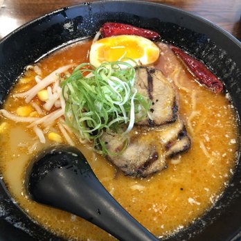 Daruma - Miso butter ramen spicy level 3 - Ramen Near Me - Mesa, Arizona Daruma - Miso butter ramen spicy level 3 - Ramen Near Me - Mesa, Arizona