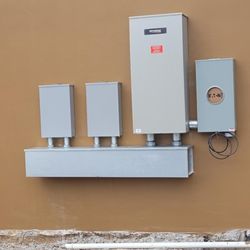 Fusion Electric - New 400 amp service with 400 amp transfer switch