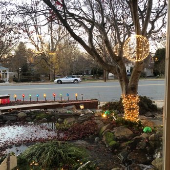 West End Cafe - Beautiful fountain-view from our table - New American Near Me - Winston Salem, North Carolina West End Cafe - Beautiful fountain-view from our table - New American Near Me - Winston Salem, North Carolina