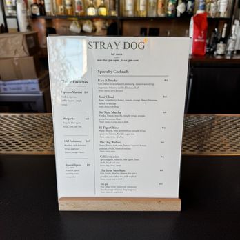 Stray Dog - Menu - Coffee & Tea Near Me - San Francisco, California