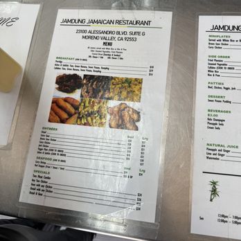 Jamdung Jamaican Restaurant - Menu - Seafood Near Me - Moreno Valley, California Jamdung Jamaican Restaurant - Menu - Seafood Near Me - Moreno Valley, California