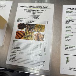 Jamdung Jamaican Restaurant - Menu