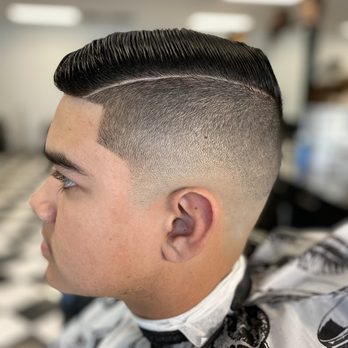 Eminence Barber Academy - Haircut performed by Eminence Barber Academy student. - Cosmetology Schools Near Me - Upland, California