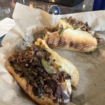 Empire Burger - Philly cheesesteak was good and overflowing from the bun - Burgers Near Me - Breckenridge, Colorado Empire Burger - Philly cheesesteak was good and overflowing from the bun - Burgers Near Me - Breckenridge, Colorado