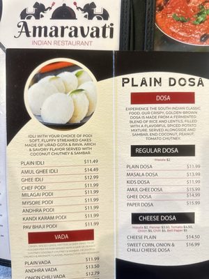 Menu photo 8 Amaravati Indian Restaurant Los Alamitos, CA