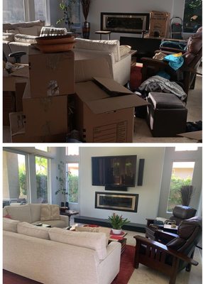 Move In-Move Out - We do cleaning before and after moving, we fix all the utensils, furniture and everything that includes in your move.