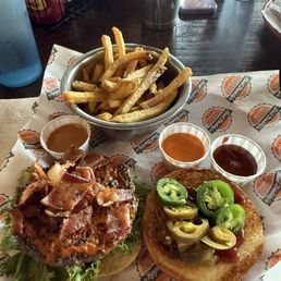 Custom burger Custom burger