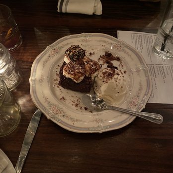 Allegory - S'more's brownie with homemade ice cream. Amazing! - American Near Me - Naperville, Illinois Allegory - S'more's brownie with homemade ice cream. Amazing! - American Near Me - Naperville, Illinois
