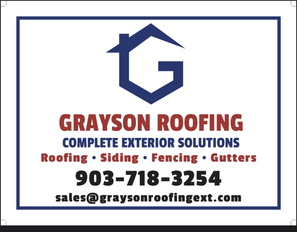 Slide of Grayson Roofing