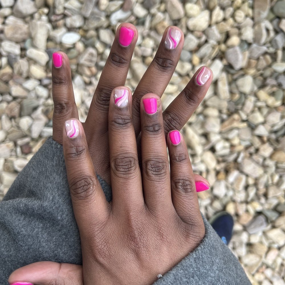 Tony's Nails - Valentine's Day Pink Nails - Nail Salons Near Me - Salem, Virginia