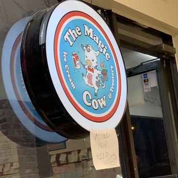 The Magic Cow - Sign - Ice Cream & Frozen Yogurt Near Me - Davie, Florida