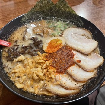 Soru Ramen Sushi and Seafood - Tonkotsu Black Garlic Ramen 5 out of 5 - Ramen Near Me - Henderson, Nevada Soru Ramen Sushi and Seafood - Tonkotsu Black Garlic Ramen 5 out of 5 - Ramen Near Me - Henderson, Nevada