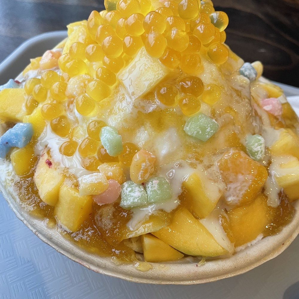 Myomee Coffee & Dessert Cafe - Mango bingsu - Coffee & Tea Near Me - Southfield, Michigan Myomee Coffee & Dessert Cafe - Mango bingsu - Coffee & Tea Near Me - Southfield, Michigan