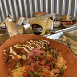 Bombay Frankies - Chicken Tikka Masala Frankie Bowl