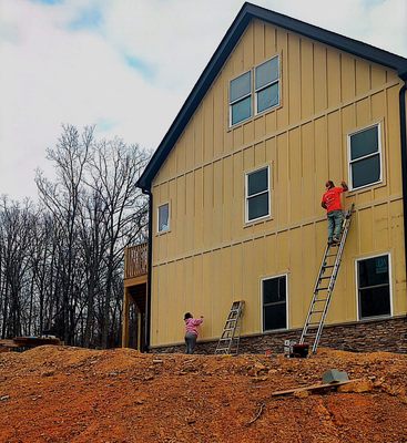 Siding and gutters installed - Siding and gutter installation, our team did an amazing job by installing siding and gutters to this beautiful house Siding and gutters installed - Siding and gutter installation, our team did an amazing job by installing siding and gutters to this beautiful house