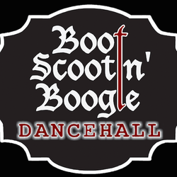 Boot Scootin' Boogie Dancehall - The new logo