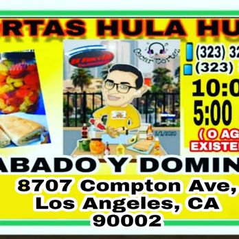 Tortas Hula Hula - a picture of a man with a hat and glasses - Food Stands Near Me - Los Angeles, California Tortas Hula Hula - a picture of a man with a hat and glasses - Food Stands Near Me - Los Angeles, California