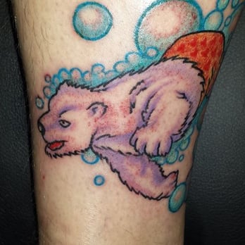 Top Hat Tattoo - That blue is poppin! - Tattoo Near Me - Chicago, Illinois Top Hat Tattoo - That blue is poppin! - Tattoo Near Me - Chicago, Illinois