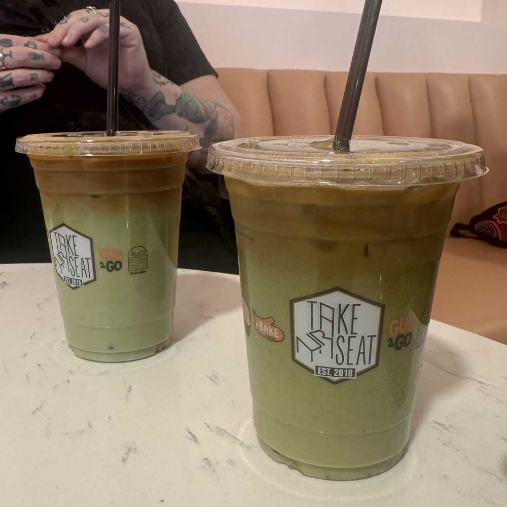matcha w/ shot of espresso