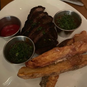 CBD Provisions - CBD Provisions - 8 oz Butcher's Cut Steak with french fried potatoes - Brasseries Near Me - Dallas, Texas