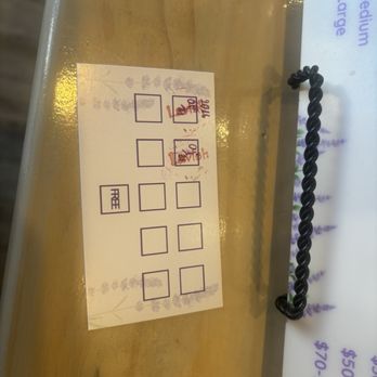 Lavish Thai Spa Massage - Stamp card - Waxing Near Me - Las Vegas, Nevada