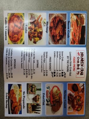 Menu photo 1 Drunken Crab Restaurant Fort Worth, TX Menu photo 1 Drunken Crab Restaurant Fort Worth, TX