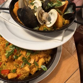 Los Olivos Bistro - Two of the Seafood Paella - Empanadas Near Me - Boca Raton, Florida Los Olivos Bistro - Two of the Seafood Paella - Empanadas Near Me - Boca Raton, Florida