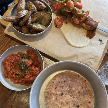 12 Chairs Cafe - Chicken skewer, matbucha - Middle Eastern Near Me - New York, New York
