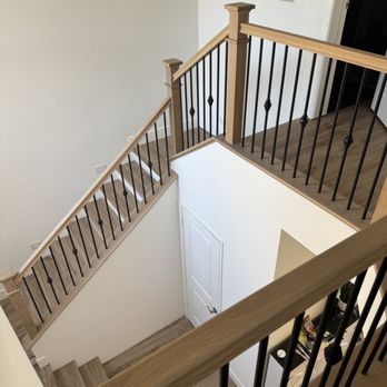 Contour Stairs - After - General Contractors Near Me