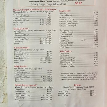 Manny's Burger - New menu - Burgers Near Me - Norfolk, Virginia Manny's Burger - New menu - Burgers Near Me - Norfolk, Virginia