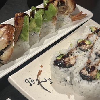 Sen Dai Sushi - Dragon Roll Unagi Roll - Japanese Near Me - Milpitas, California Sen Dai Sushi - Dragon Roll Unagi Roll - Japanese Near Me - Milpitas, California