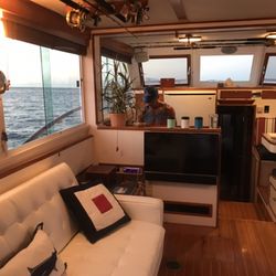 Go Sea It Charters - Luxurious interior with three staterooms and three heads.