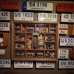 Cronin Carpentry - Mahogany shadow box made from wood salvaged from the Tampa theater.