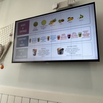 Nautical Bowls - Menu - Juice Bars & Smoothies Near Me - Sunrise, Florida