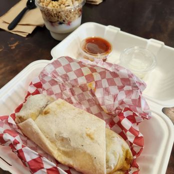 Coffee Works - Bacon & egg burrito - Coffee & Tea Near Me - Sacramento, California Coffee Works - Bacon & egg burrito - Coffee & Tea Near Me - Sacramento, California
