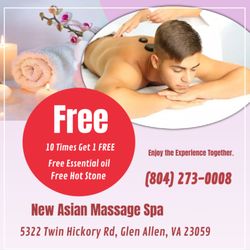 New Asian Massage Spa - The full body massage targets all the major areas of the body that are most subject to strain and discomfort including the ne...