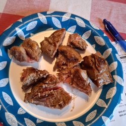 Some was so tough I couldn't even cut it with a knife. I threw away nearly one and a half steaks